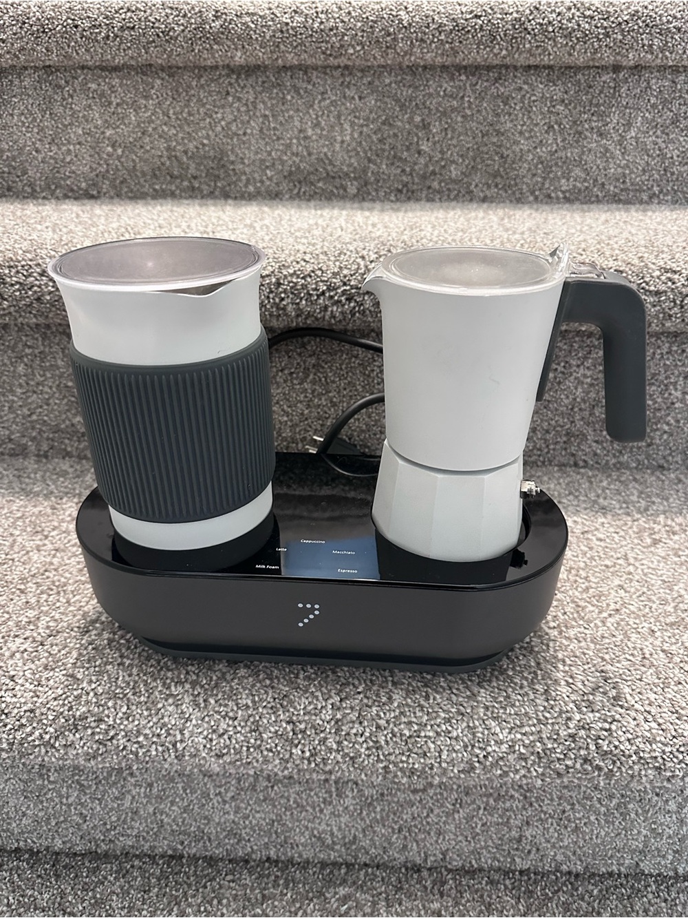 Seven & Me All-in-One Smart Coffee Maker and Milk Frother